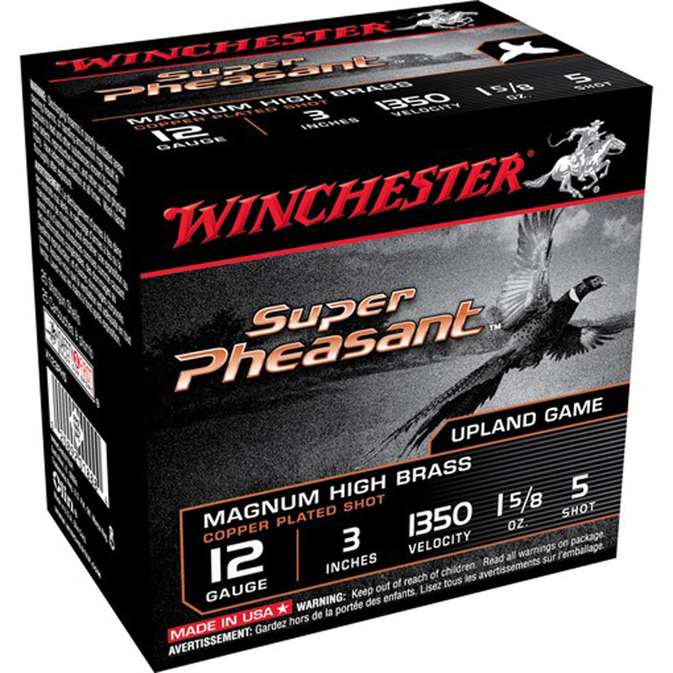 Winchester Super Pheasant Magnum 12 Gauge 3 in / 3 in #5 1-5/8 oz