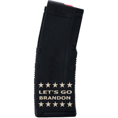 Black Rain Ordnance AR15 Laser-Engraved LGB Line of Stars Magazine 5.56/.223 30 Round