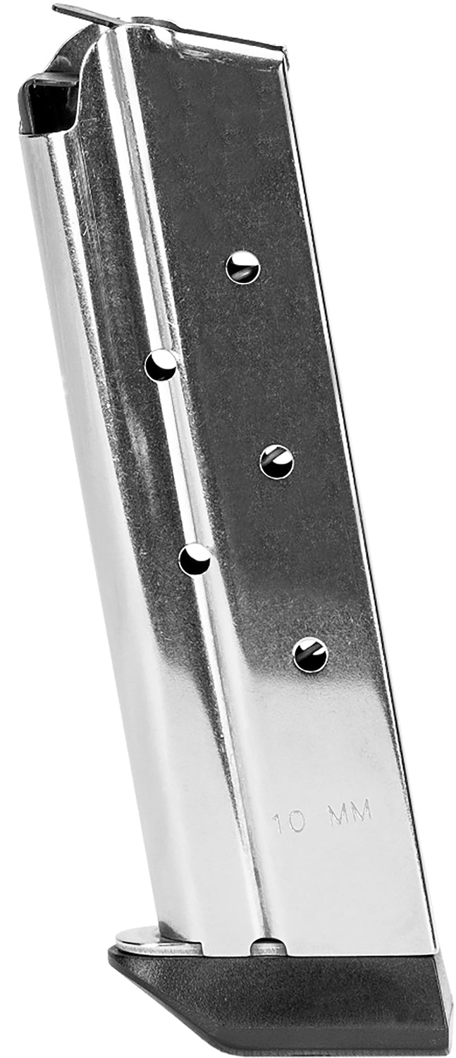 Kimber 4200381 8-Round 10mm 1911 Magazine Silver Stainless Steel