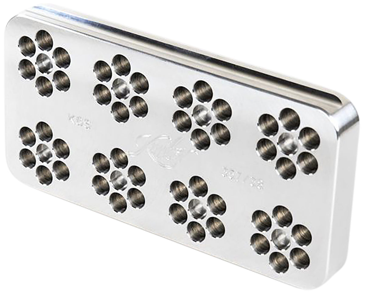Kimber 4100023 K6s 8-Position Loading Station .38 Special/.357 Magnum Silver Aluminum