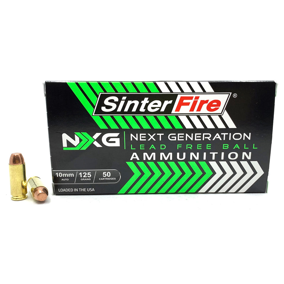 SinterFire Inc Next Generation (NXG) 10mm Auto 125 gr Lead Free Ball
