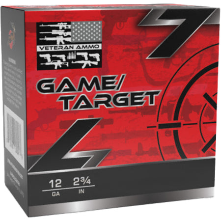 Veteran Ammo Game & Target 12 Gauge 2.75 in / 2.75 in #7.5 1 oz