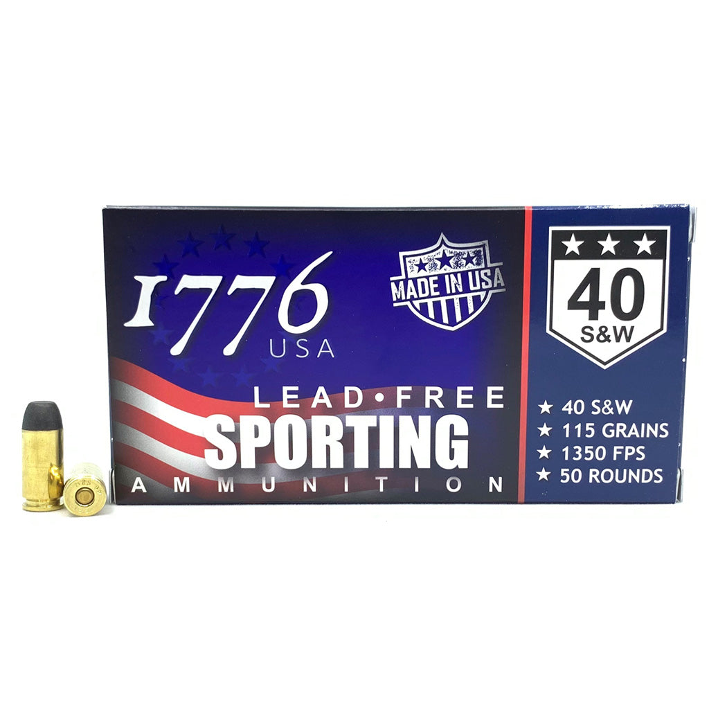 SinterFire Lead Free Sporting .40 S&W 115 gr Solid ammo