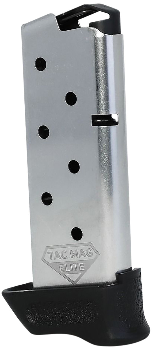 Kimber 1200851A Micro 9 Tac-Mag 7-Round Extended 9mm Luger Silver Magazine