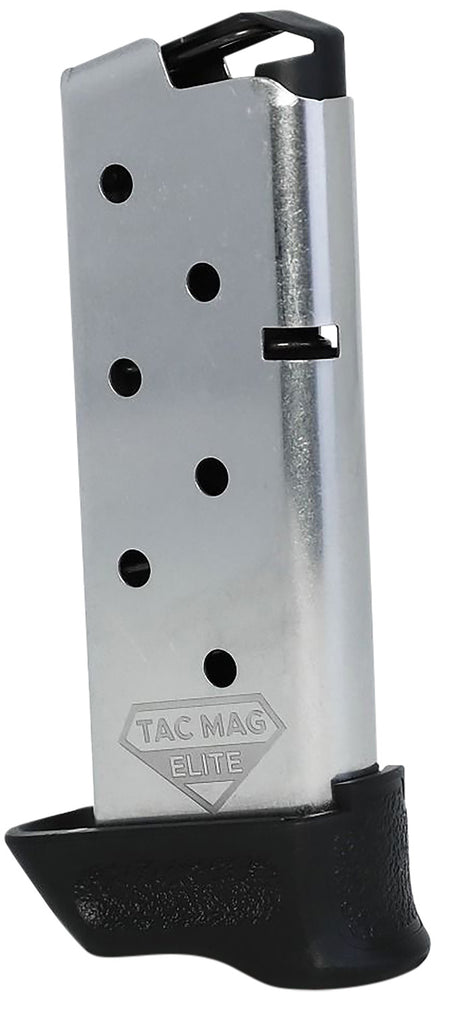 Kimber 1200851A Micro 9 Tac-Mag 7-Round Extended 9mm Luger Silver Magazine
