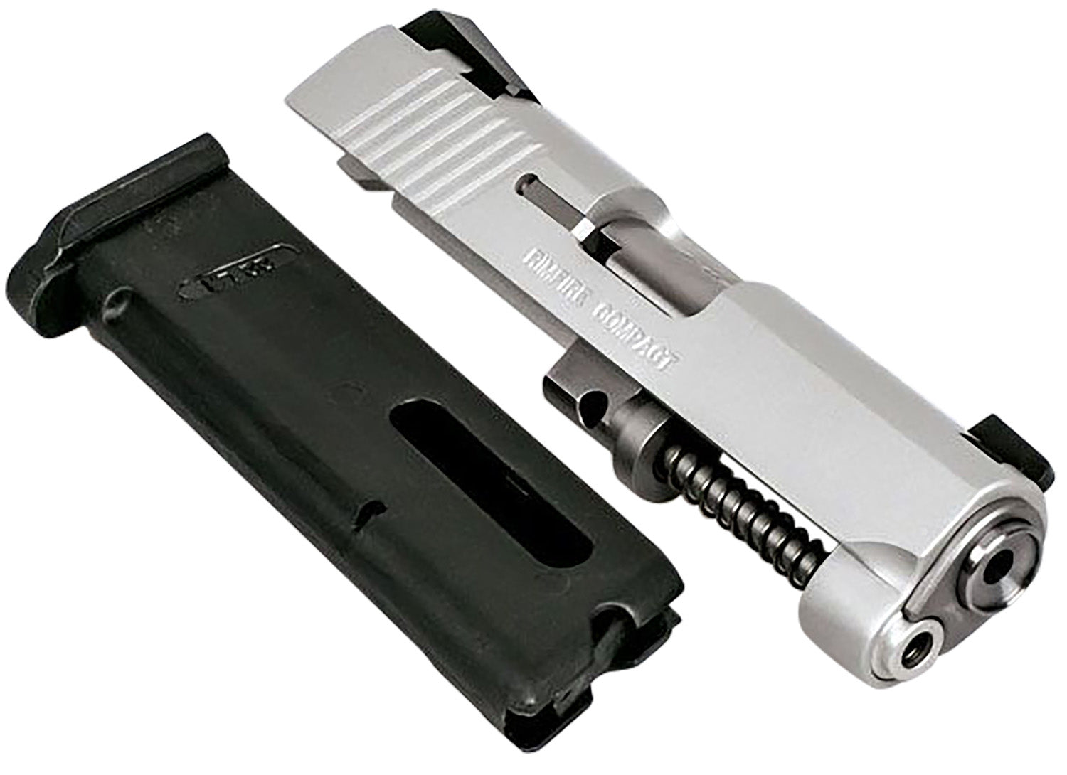 Kimber 1100485 1911 Rimfire Compact Conversion Kit .22 LR Silver 10rd