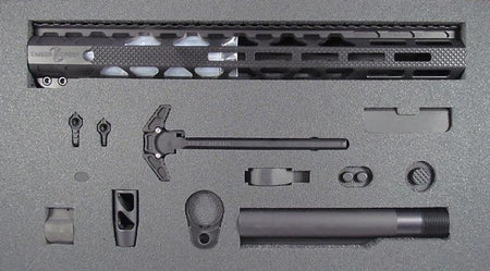 Timber Creek Outdoors TCGKBL Greyman Complete AR-15 Build Kit Black