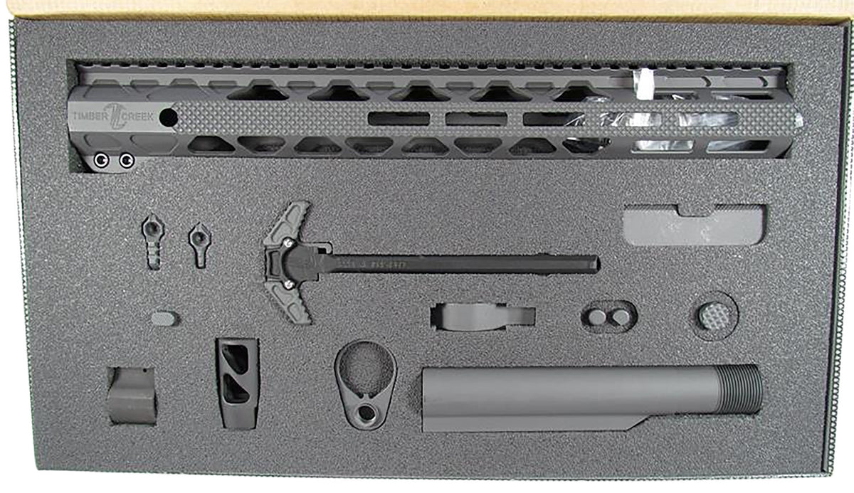 Timber Creek Outdoors TCGKS Greyman Complete AR-15 Build Kit Stealth