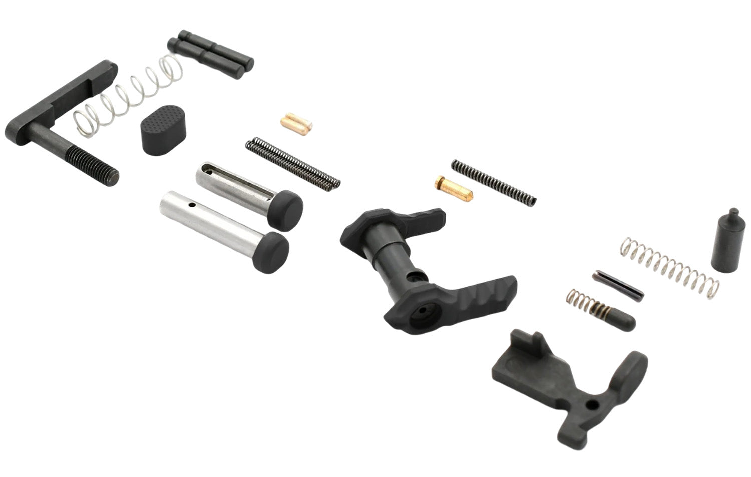 Timber Creek Outdoors GLPKBL Greyman Lower Parts Kit for AR-Platform Black
