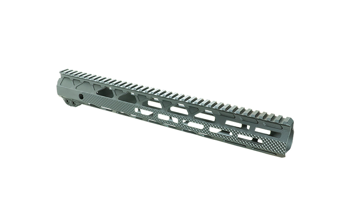 Timber Creek Outdoors G15HGD Greyman 15" M-LOK Handguard for AR-15 Billet Aluminum