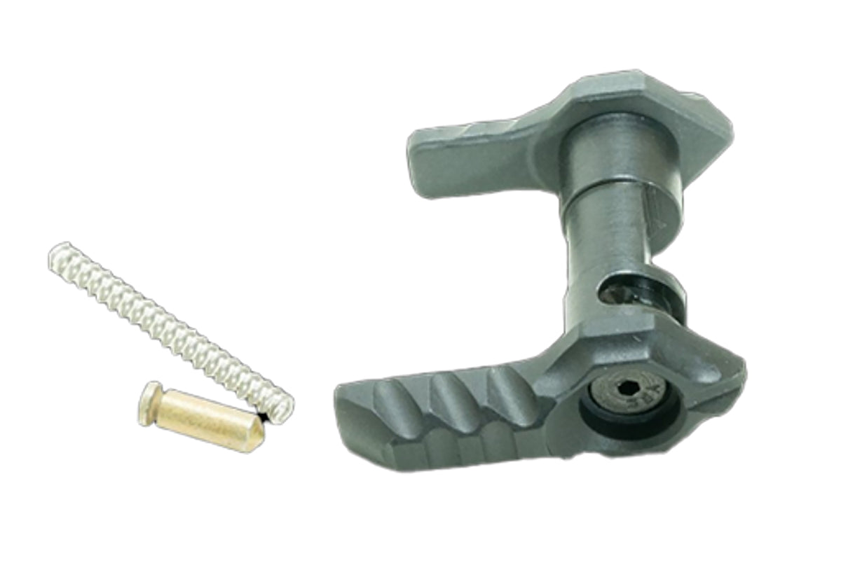 Timber Creek Outdoors Greyman Ambidextrous Safety Selector Black Aluminum GAMBISSBL