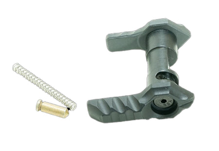 Timber Creek Outdoors Greyman Ambidextrous Safety Selector Black Aluminum GAMBISSBL