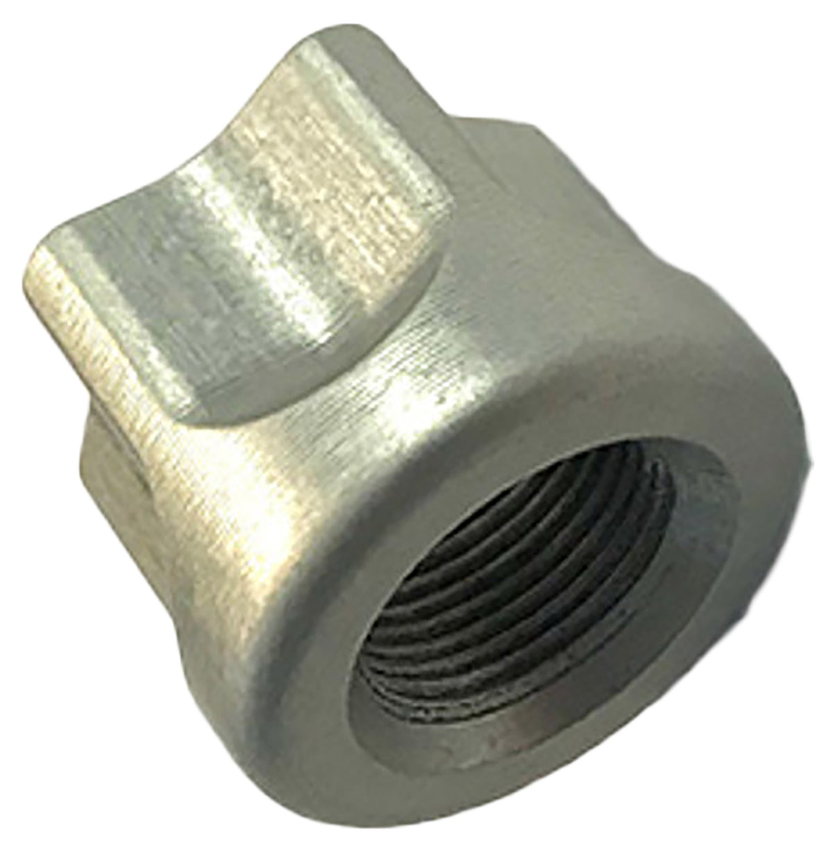 Timber Creek Outdoors 1/2-28 Thread Protector Silver Billet Aluminum