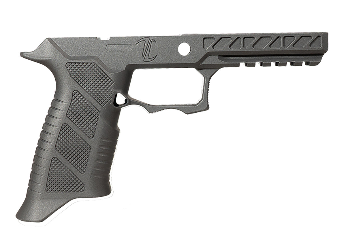 Timber Creek Outdoors Pro Grip Module for Sig P320 Tungsten Gray