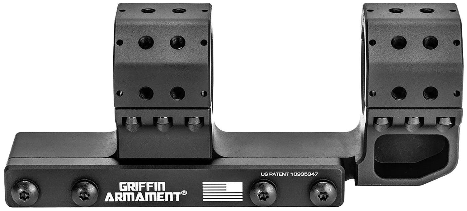 Griffin Armament GSMC193H30MM SPRM Cantilever Mount 30mm 6061 T-6 Aluminum Black