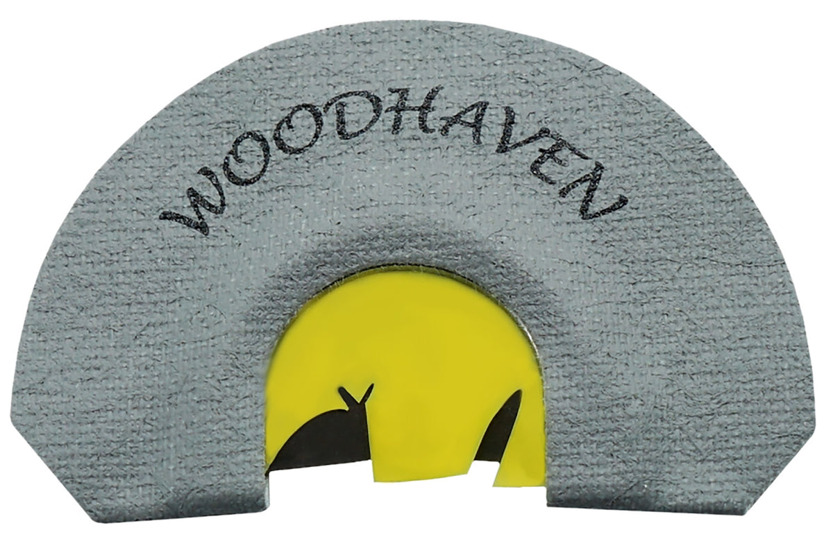 Woodhaven WH342 The Equalizer Turkey Diaphragm Call Gray/Yellow Four Reed