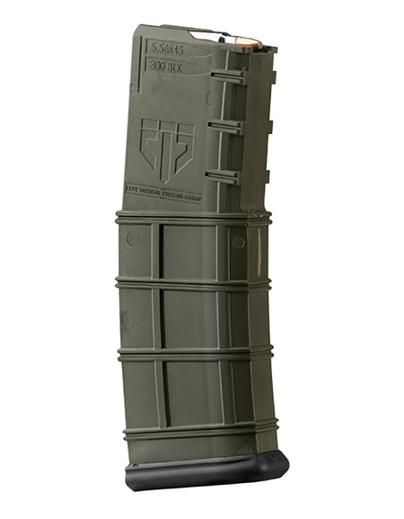 ETS Group AR1530G2ODG Gen 2 30rd .223 Rem/5.56 NATO AR-15 Rifle Magazine ODG