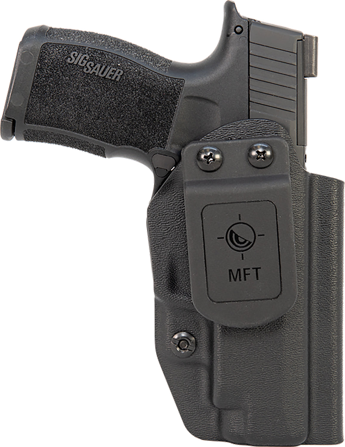 Mission First Tactical AIWB IWB Holster Black Polymer Belt Clip Fits Sig Sauer P365 XL Ambidextrous