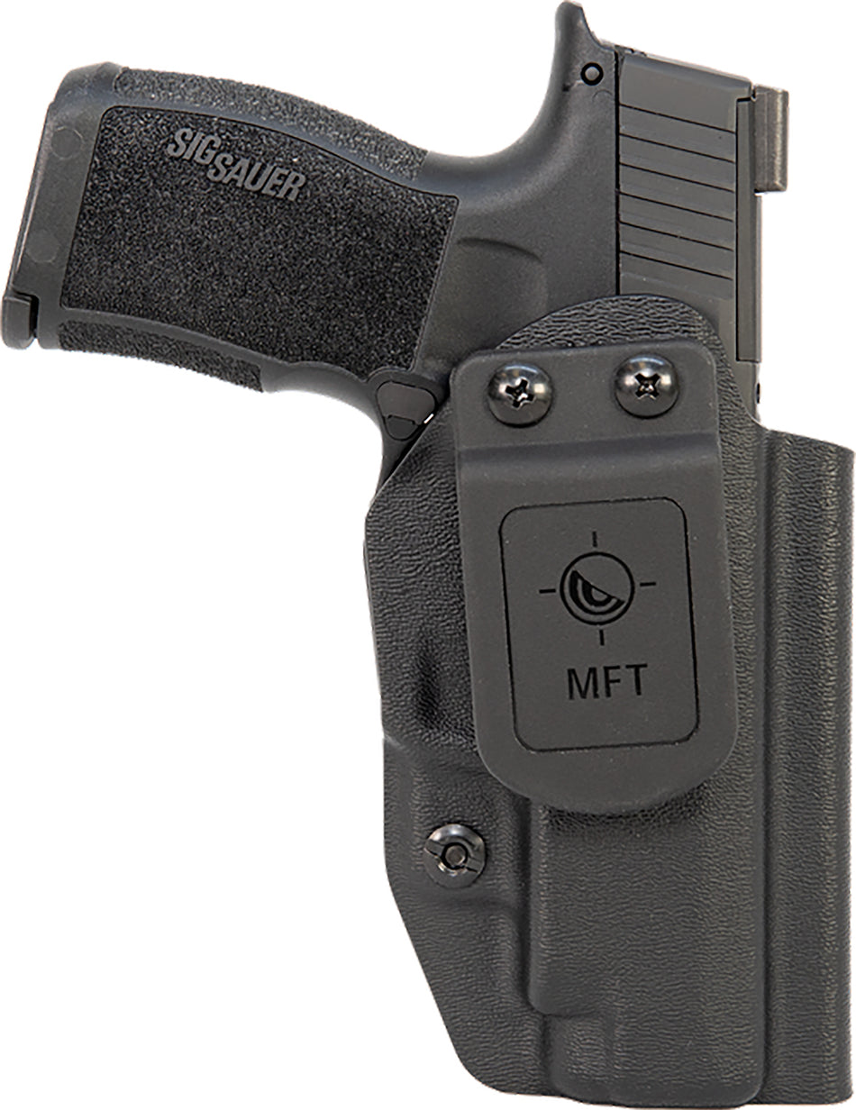 Mission First Tactical AIWB IWB Holster Black Polymer Belt Clip Fits Sig Sauer P365 XL Ambidextrous