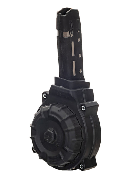 ProMag DRMA69 50-Round 10mm Glock 20 Drum Magazine Black Polymer