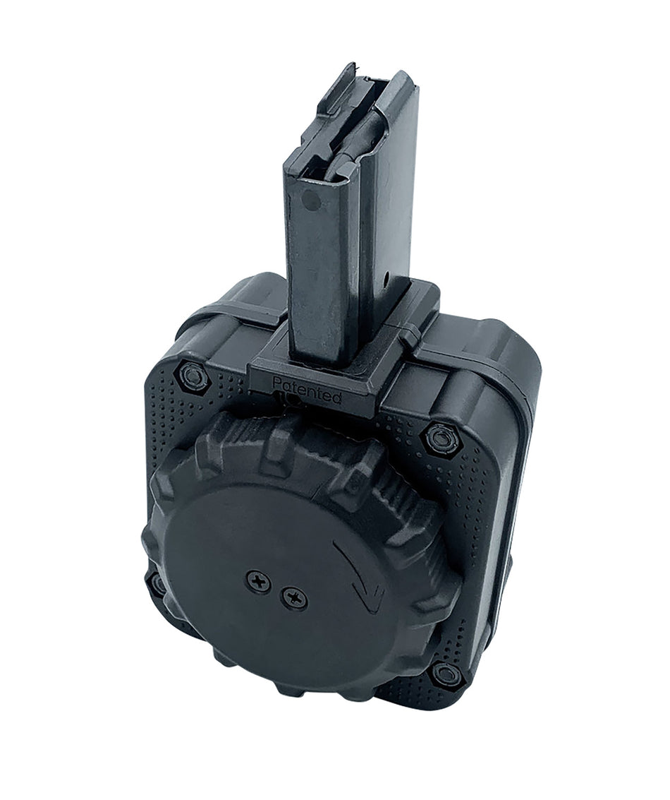ProMag DRMA97 Ruger Mini-14 65-Round .223 Rem Black Polymer Drum Magazine