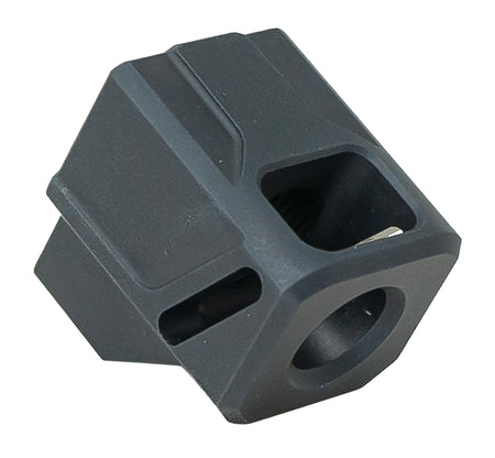 Faxon Firearms EXOS-514 Pistol Compensator for M&P Black Aluminum 1/2"x28 9mm 1.10" OAL