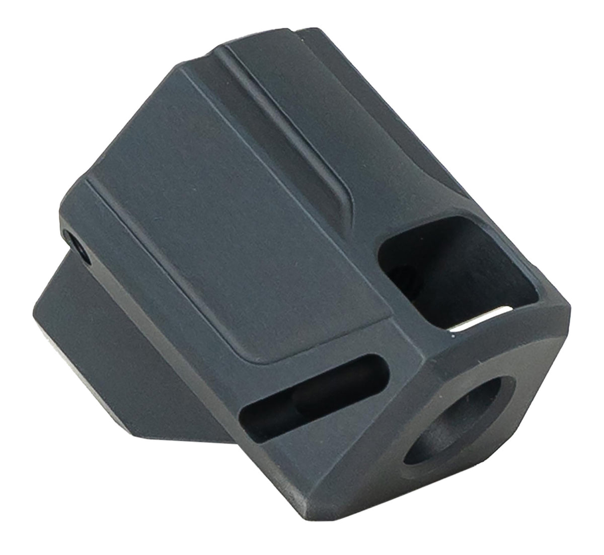 Faxon Firearms EXOS-515 Pistol Compensator for SIG Black Aluminum 1/2"x28 9mm 1.40" OAL