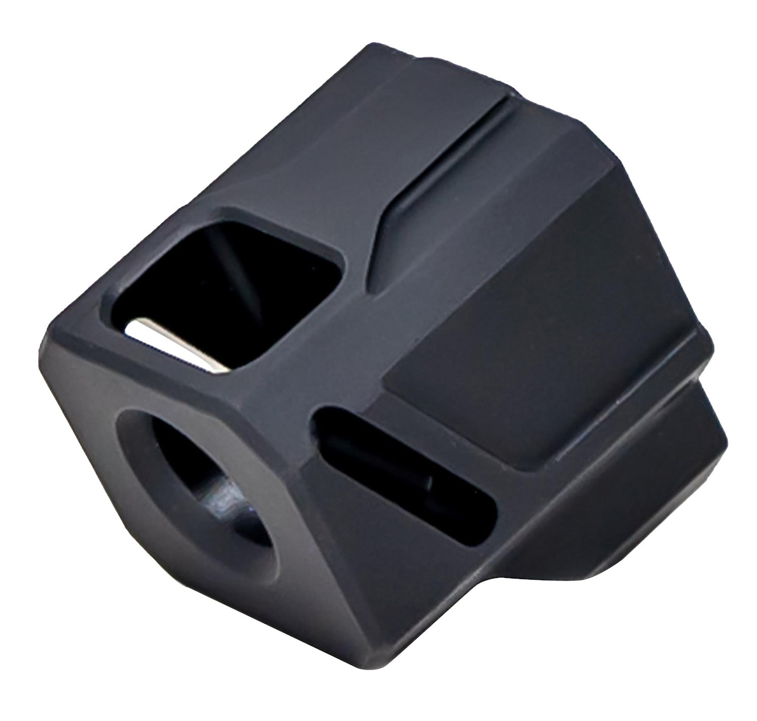 Faxon Firearms EXOS-543 Pistol Compensator for Glock Gen 4 Black Anodized Aluminum 1/2"x28 9mm