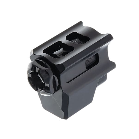 Tyrant CNC TDTCOMPG5BLK Black Aluminum Compensator 9mm for Glock Gen3-5