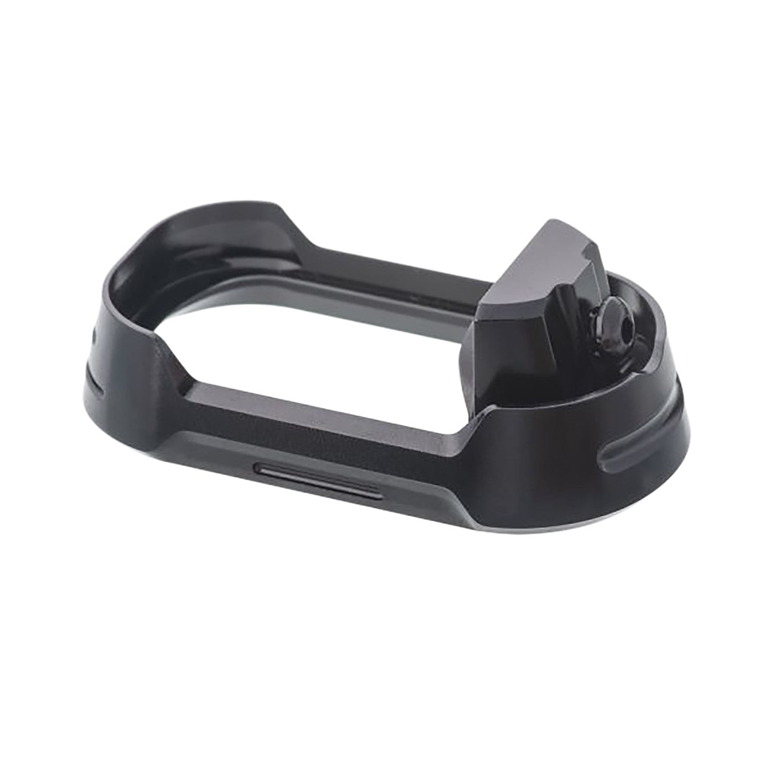 Tyrant CNC TDG19G34MWBLKBLKSRW Magwell Funnel for Glock 19 Gen 3-4 Black 7000 Series Aluminum