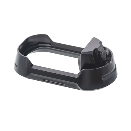 Tyrant CNC TDG19G34MWBLKBLKSRW Magwell Funnel for Glock 19 Gen 3-4 Black 7000 Series Aluminum