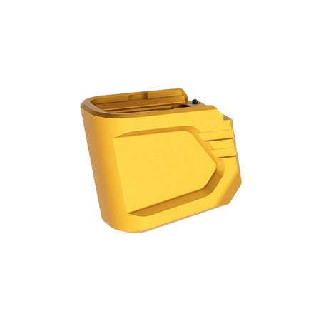 Tyrant CNC TDG48MAGEXGOLD Magazine Extension for Glock 43x/48 Gold Aerospace Aluminum