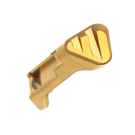 Tyrant CNC Extended Magazine Release for Sig Sauer P365 - Matte Gold 17-4 Stainless Steel