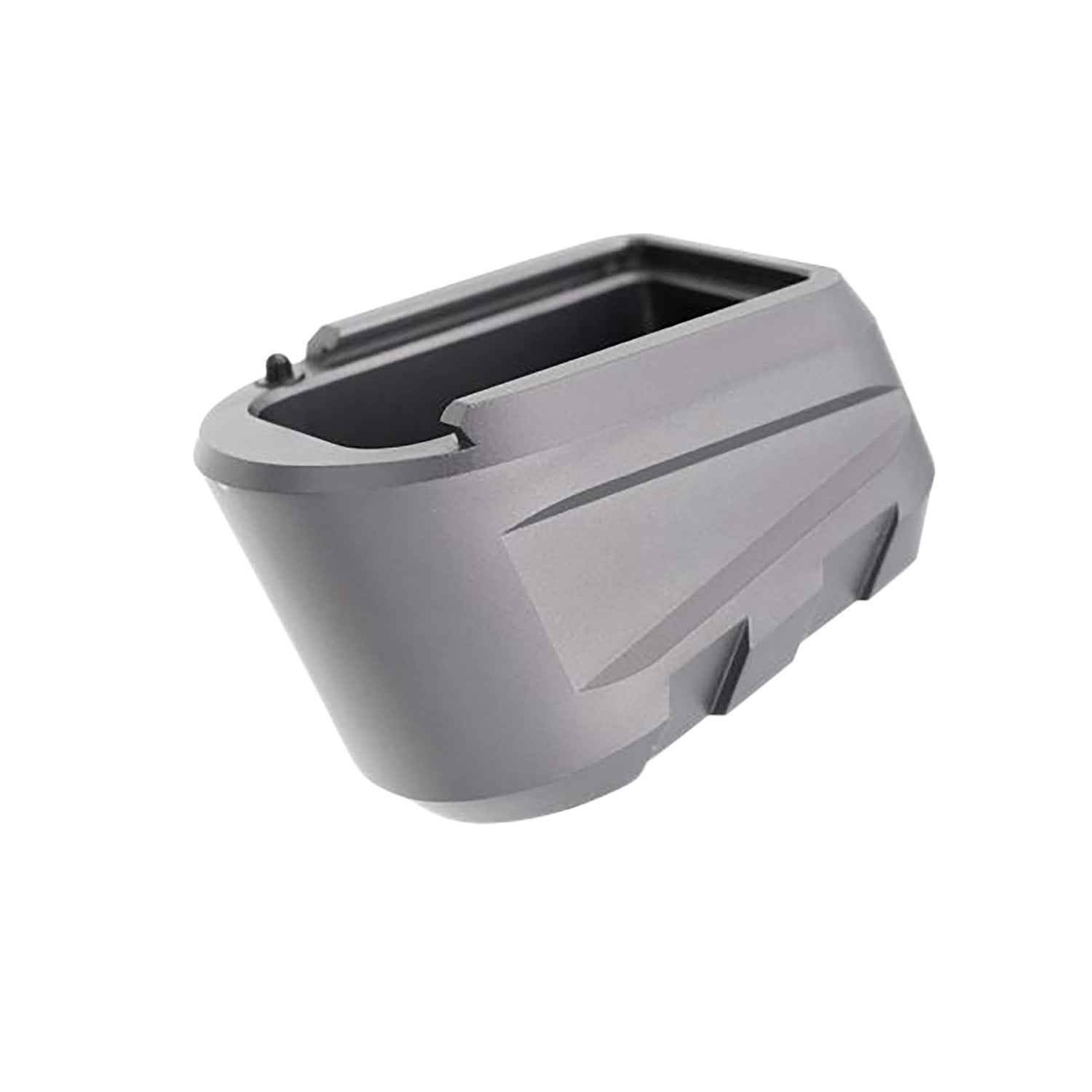Tyrant CNC TDP365MAGEXGREY P365-XMACRO Magazine Extension 9mm for Sig P365 Gray 6061 Aluminum