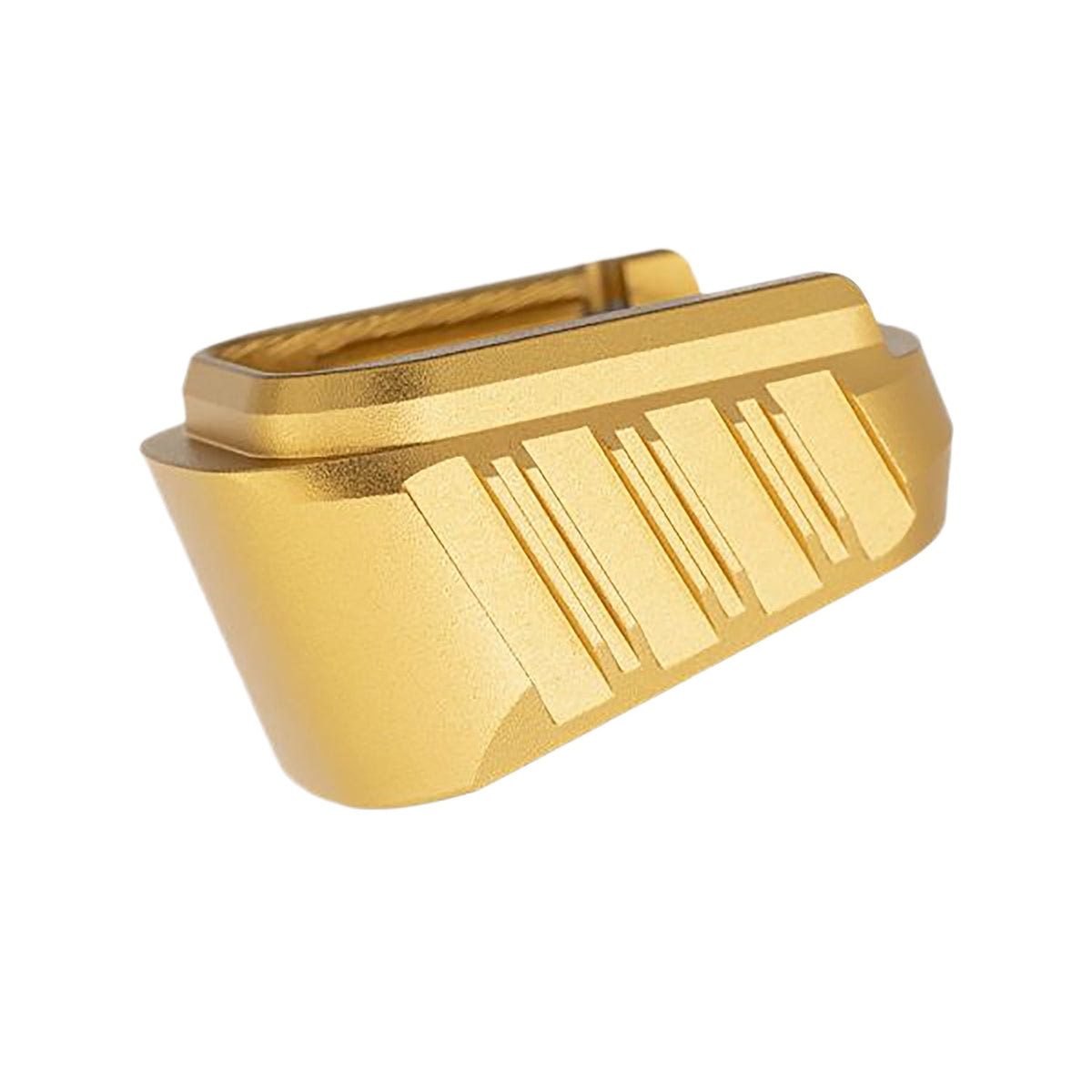 Tyrant CNC TDHCATMAGEX3GOLD Hellcat Magazine Extension for Springfield Hellcat Pro Gold 7000 Series Aluminum