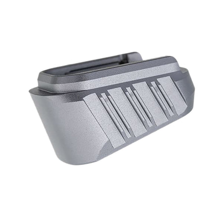 Tyrant CNC TDHCATMAGEX3GREY Hellcat Magazine Extension for Springfield Hellcat Pro Grey 7000 Series Aluminum