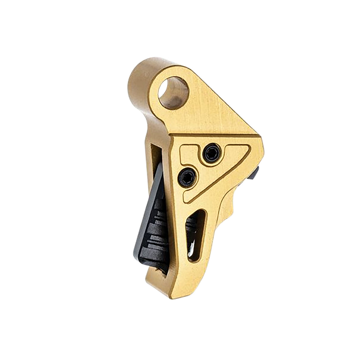 Tyrant CNC TDHCATTRIGGOLD/BLK I.T.T.S Gold/Black Trigger Shoe for Springfield Hellcat Pro