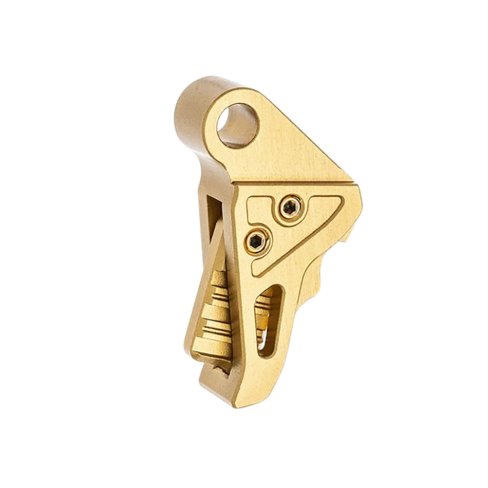 Tyrant CNC TDHCATTRIGGOLD/GOLD I.T.T.S All Gold Trigger Shoe for Springfield Hellcat Pro