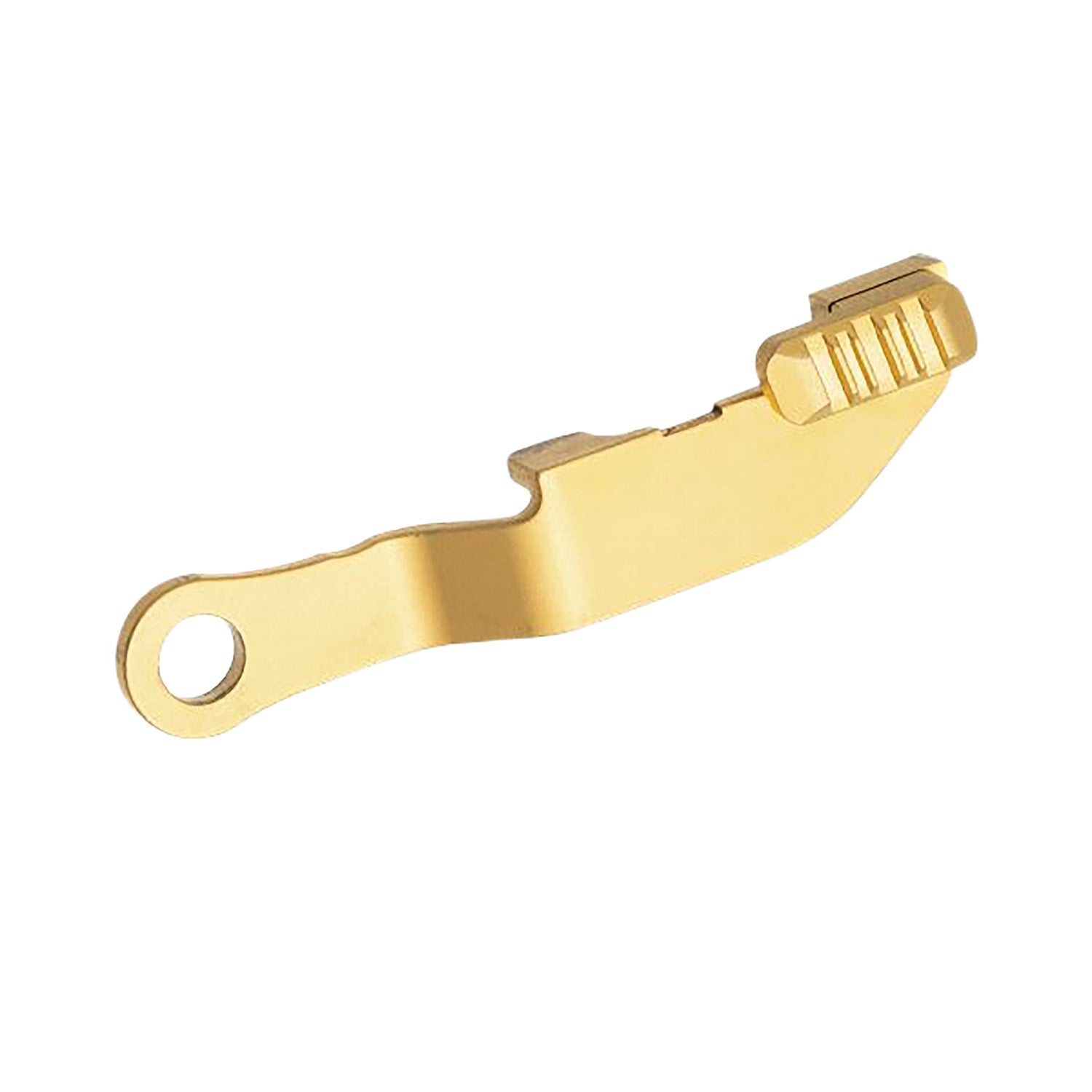 Tyrant CNC TDHCATSCLGOLD Springfield Hellcat Extended Slide Release Gold Stainless Steel