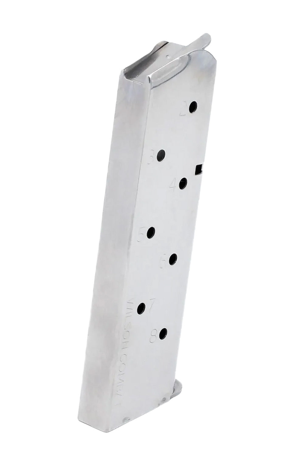 Wilson Combat 92045FS8 920 Series 8-Round .45 ACP 1911 Stainless Steel Magazine