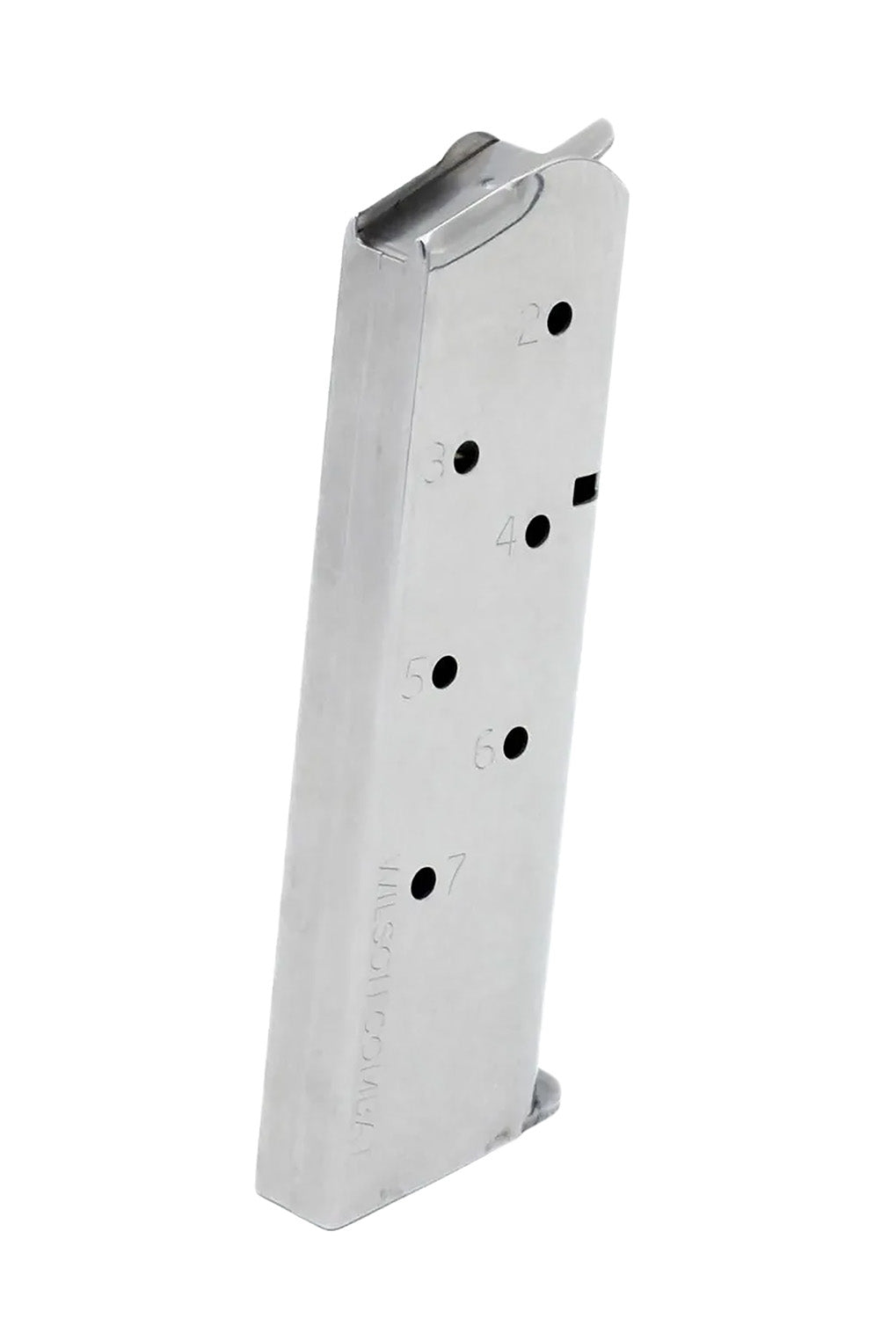 Wilson Combat 92045FS7 920 Series 7rd .45 ACP Wilson Combat 1911 Stainless Steel Magazine