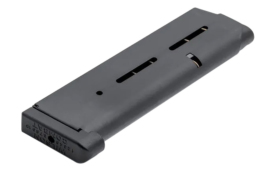 Wilson Combat 4745FS8B 8rd .45 ACP 1911 Magazine Black Fluoropolymer Finish