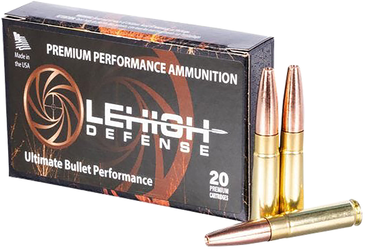 Lehigh Defense  .300 AAC Blackout 198 gr CSHP ammo