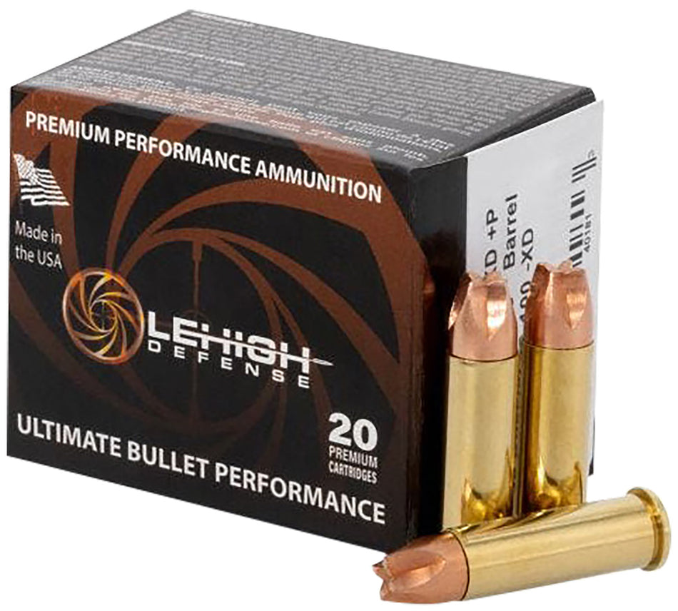 Wilson Combat Lehigh Defense Xtreme Defense +P .38 Special 100 gr Solid ammo