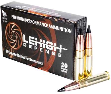 Lehigh Defense  .300 AAC Blackout 110 gr PolyTip ammo