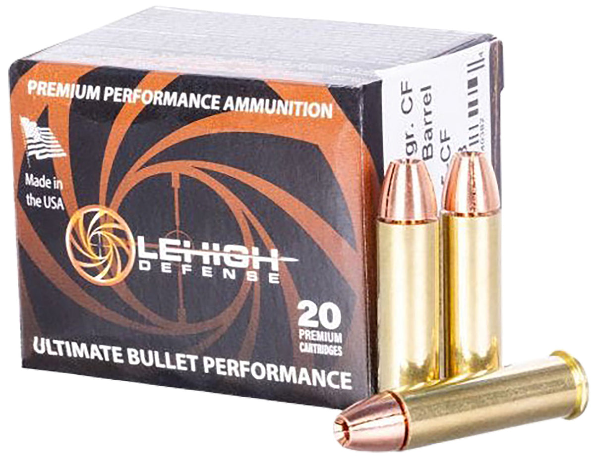 Lehigh Defense  .357 Magnum 125 gr JHP ammo