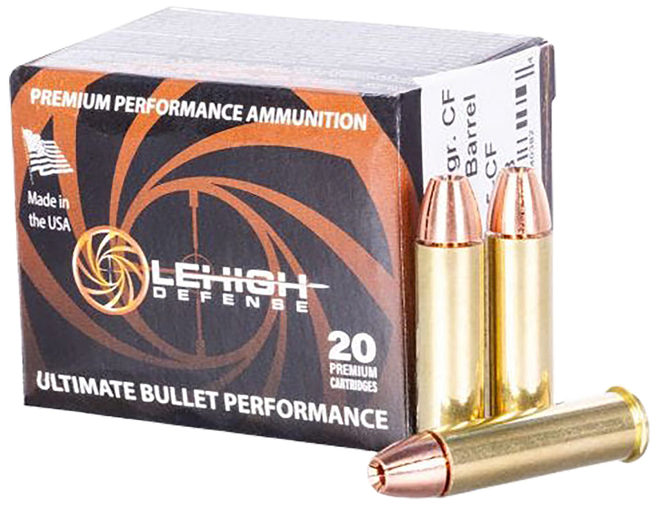 Lehigh Defense  .357 Magnum 125 gr JHP ammo