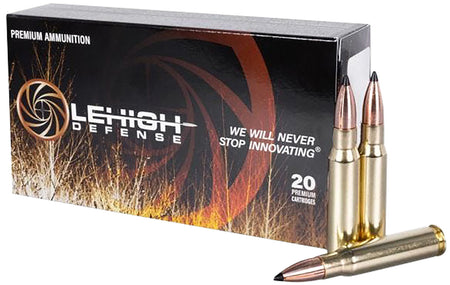 Lehigh Defense  .308 Win / 7.62x51mm 155 gr PolyTip ammo