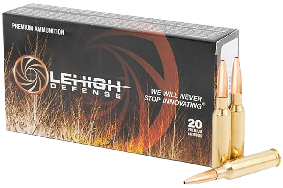 Lehigh Defense  6.5mm Creedmoor 130 gr CSHP ammo
