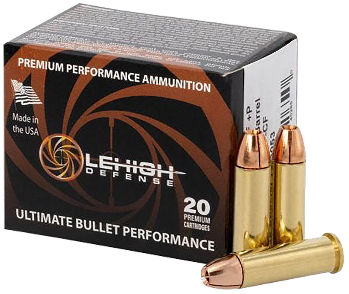 Lehigh Defense  .38 Special 125 gr JHP ammo